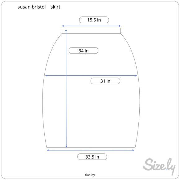 Vintage 80's Susan Bristol Maxi Skirt Striped Floral Print Boho Peasant NWT - Picture 9 of 9